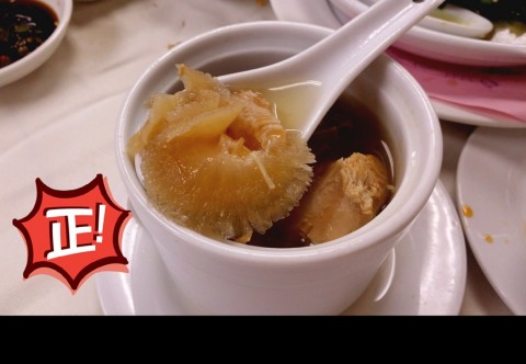 原盅鲍鱼炖翅