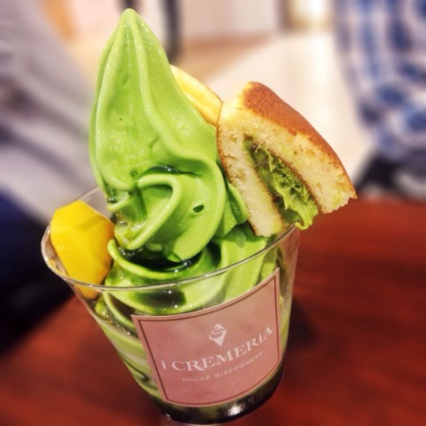 Uji Matcha Dora yaki Parfait - I Cremeria in Ca