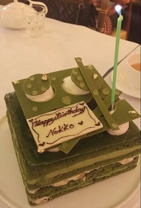 green tea layer cake  - 中環的Patisserie Yamakawa
