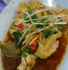 沙姜雞 - 深水埗的明順海鮮菜館