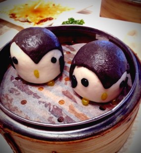 Penguin bun  - 將軍澳的鴻星中菜