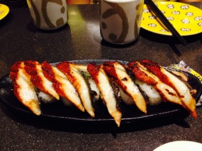 鰻魚壽司 - 尖沙咀的元気寿司