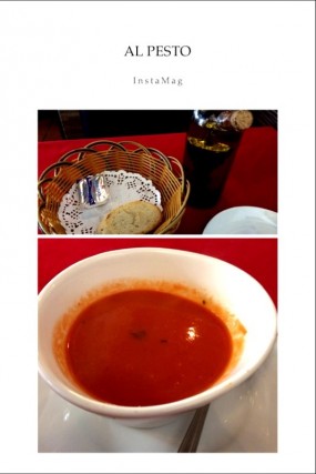Tomato Soup with Bread - 西環的Al Pesto