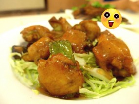 鮑汁鳳翅球 - 九龍城的粗菜館