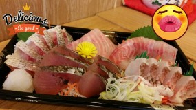 皮剝魚、彩櫻、BB拖羅等刺身 - 大圍的甘豐寿司