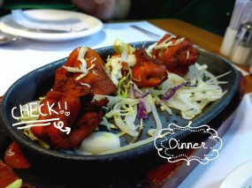 無骨雞(2人餐) - 銅鑼灣的阿拉丁咖喱屋