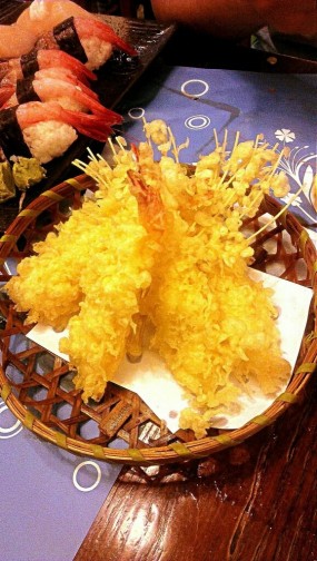 炸大蝦天婦羅 - 元朗的酒泉日本料理