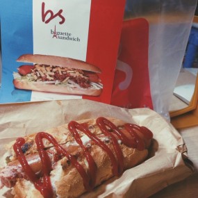 芝士肉醬熱狗 - 紅磡的bs baguette sandwich