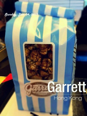 Carmel popcorn - 中環的Garrett Popcorn