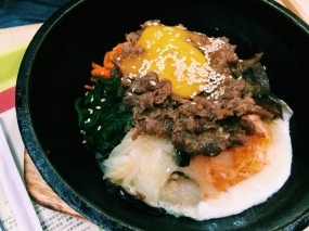 牛肉石鍋飯 - 銅鑼灣的Hungry Korean