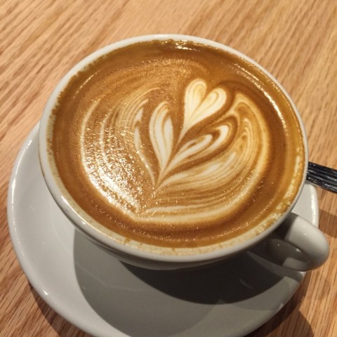doppio ristretto flat white - 中环的coco espresso