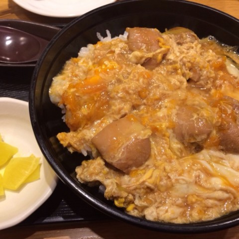 滑蛋鸡肉丼