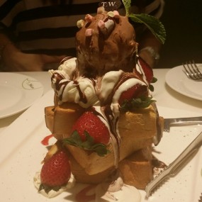 巧克力香草蜜糖磚塊 - 銅鑼灣的茶木‧台式休閒餐廳