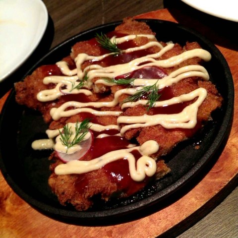 chicken cutlet with rice