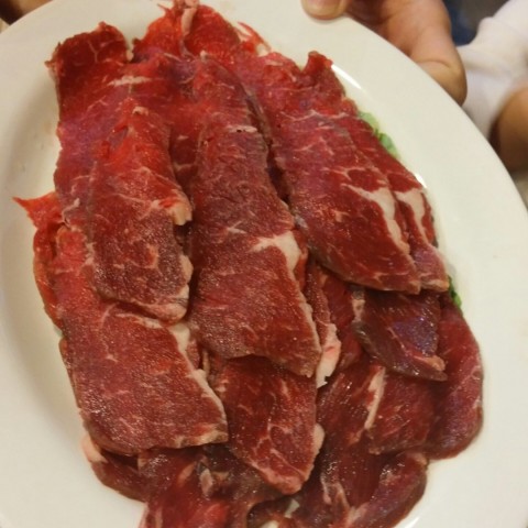 手切鮮牛肉 - 翠榮雞煲火鍋 tsui wing in sheung shui hong kong | o