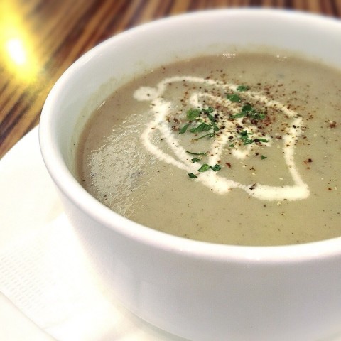 creamy mushroom soup