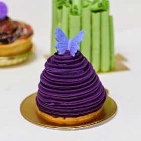 Purple Sweet Potato Cake 紫蕃薯蛋糕 - 西環的詩餅坊
