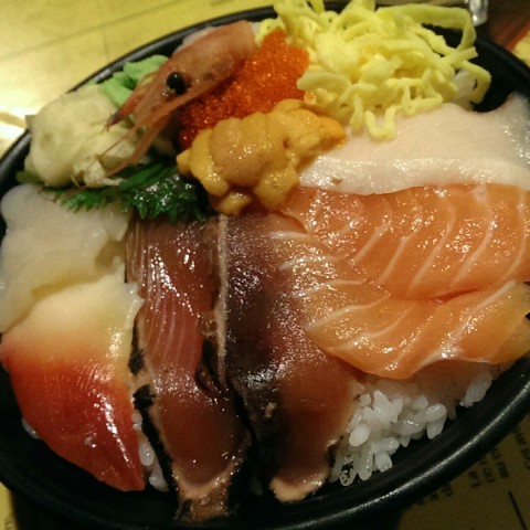 "鱼坚"鱼鱼生饭