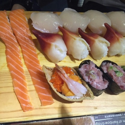 澳门尖沙咀的金田长寿司 kam tin long sushi restaurant | open