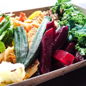 Beetroot, roasted veggies  - 上環的Kale