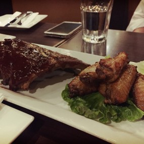 Ribs and wings - Ruby Tuesday in Tai Koo 