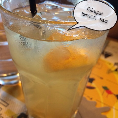 ginger lemon tea