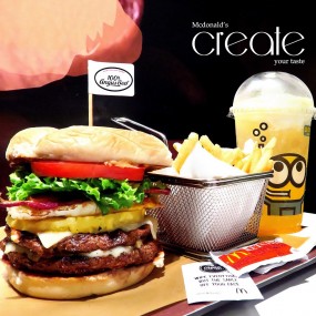 Create your Taste Burger - 銅鑼灣的麥當勞