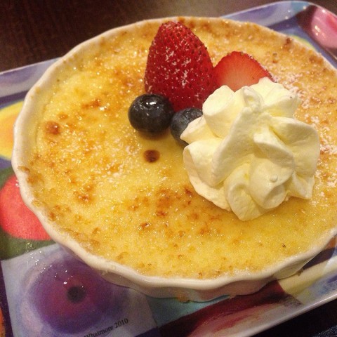 cream brulee