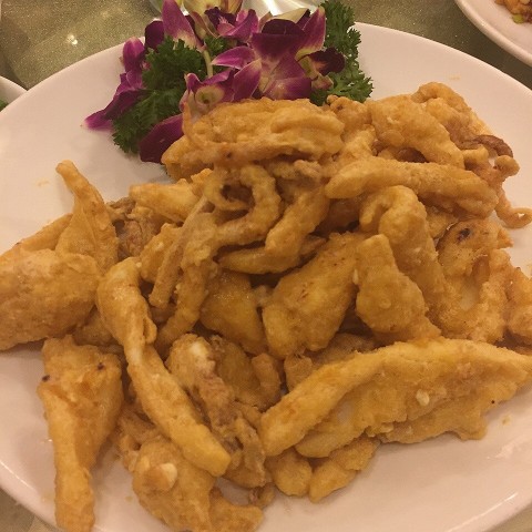 椒鹽鮮魷 - 九龍城的汕頭澄海老四菜館