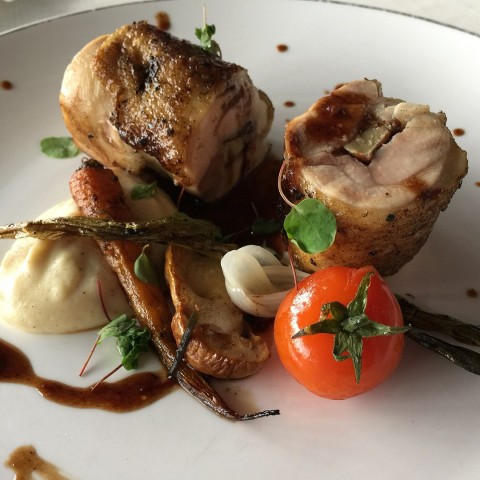 chicken roll - les saveurs private kitchen in causeway bay