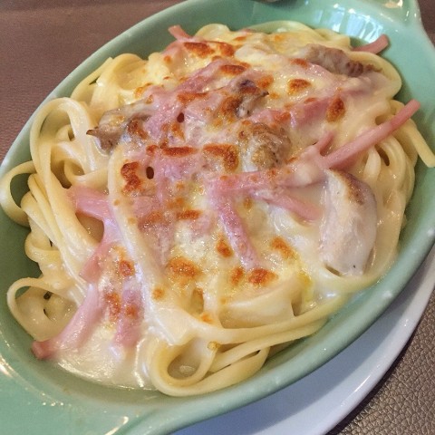 焗芝士火腿意粉