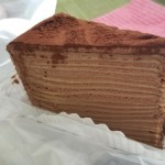 #美孚 甜品小店的 #千層蛋糕 
阿華田味唔錯，但食哂成舊就好漏！
